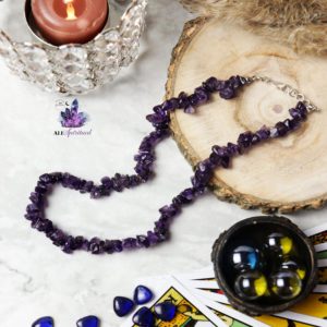 Amethyst Crystal Healing Necklace ( Master Healer)