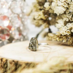 Silver Crystal Rings