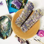 Lavenders &  Imported Sage Smudge Stick Image