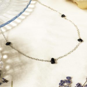 Asteria Black Tourmaline Necklace