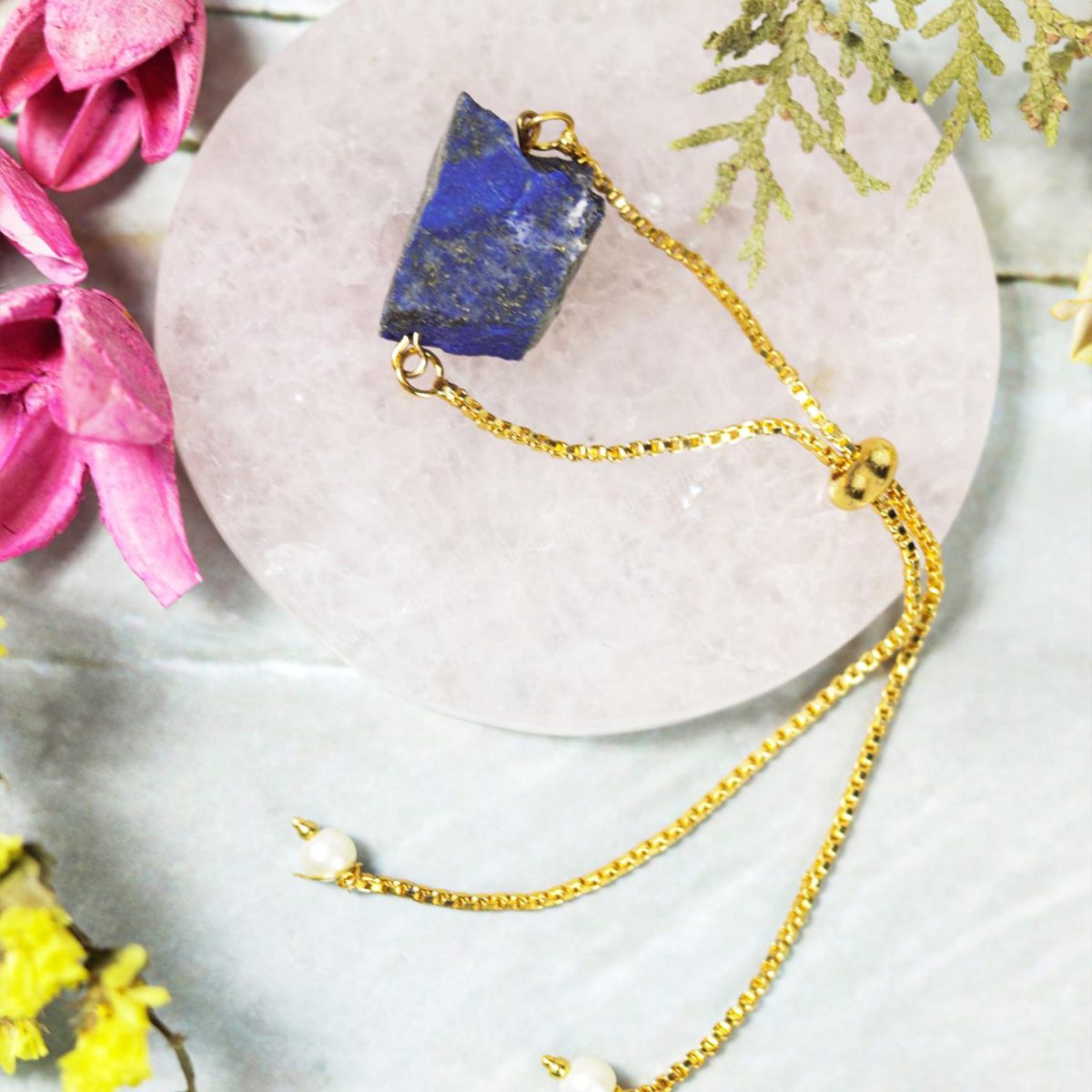 Lapis Lazui Adjustable Bracelet