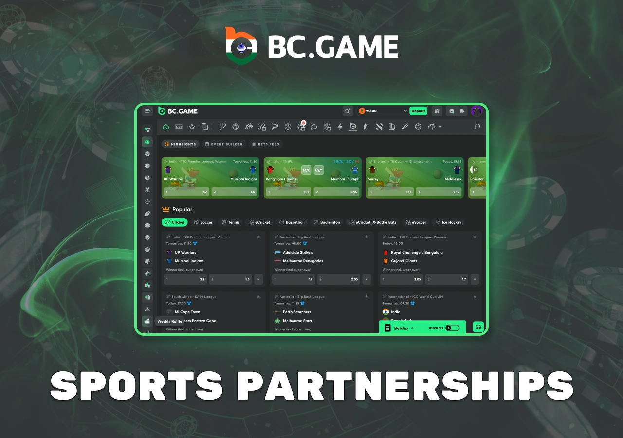 Popular sporting events in India